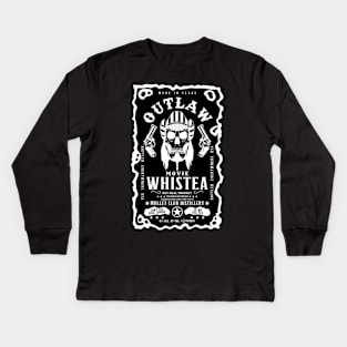 The Outlaw WhisTea Black Label Kids Long Sleeve T-Shirt